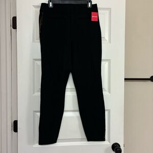 SPANX Black Leggings with Sequin Detail